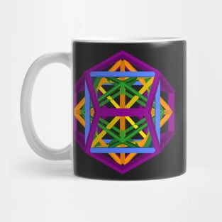 GMTRX lawal golden ratio v3 skeletal platonic solids Mug